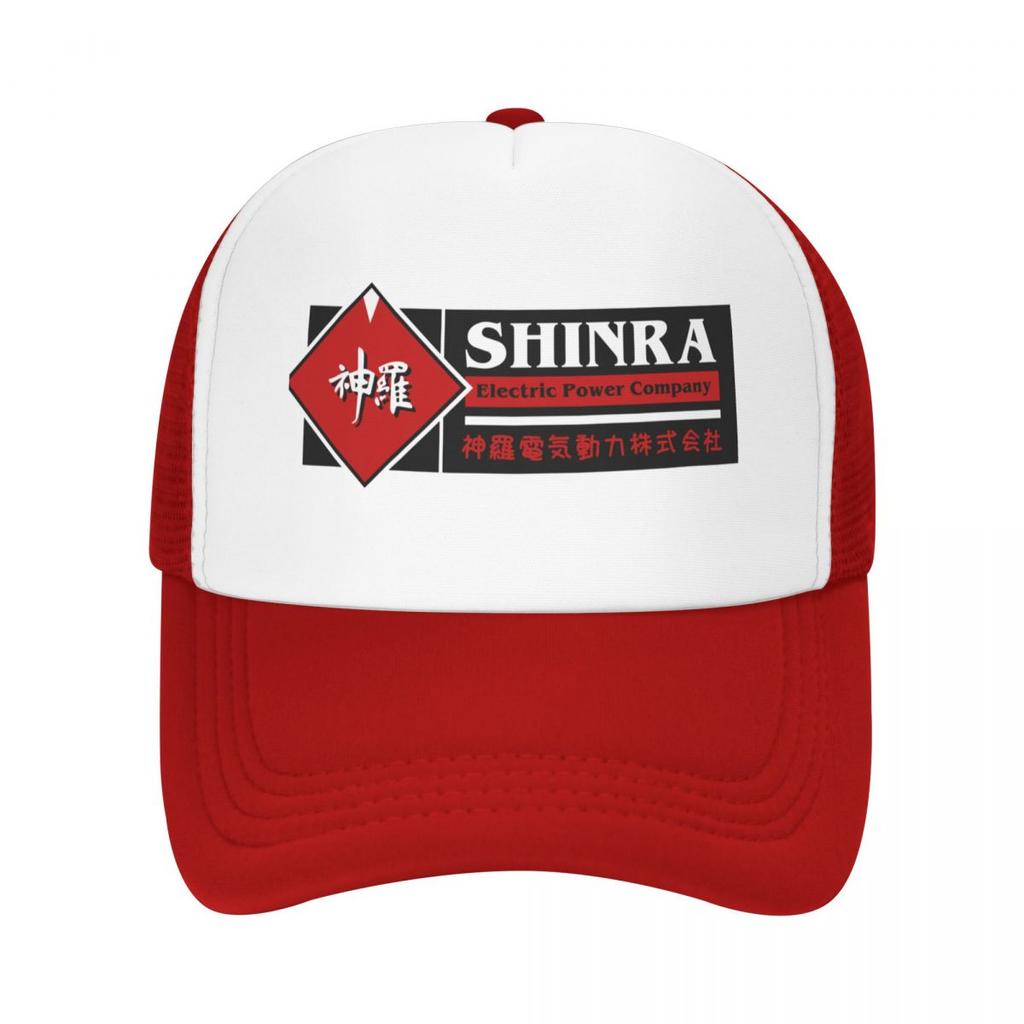 Shinra Electric Power Company Baseballkappe Sonnenhut für Kinder Sonnenhut Militärmütze Mann Sonnenhut Caps Damen Herren