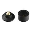 Aluminum Alloy Audio Foot Pad Nail Machine Tripod Silicone Anti-skid Gasket- Pads Speaker Shock Absorber Bracket- Stands
