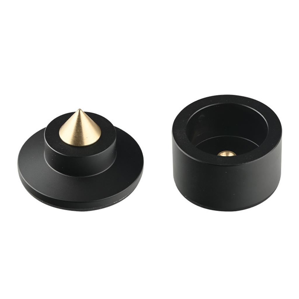 Aluminum Alloy Audio Foot Pad Nail Machine Tripod Silicone Anti-skid Gasket- Pads Speaker Shock Absorber Bracket- Stands