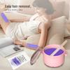 1PACK New Foldable Silicone Small Wax Pot Beauty Wax Therapy Machine Wax Melting Silicone Bowl Easy To Clean Non-stick Pan Liner