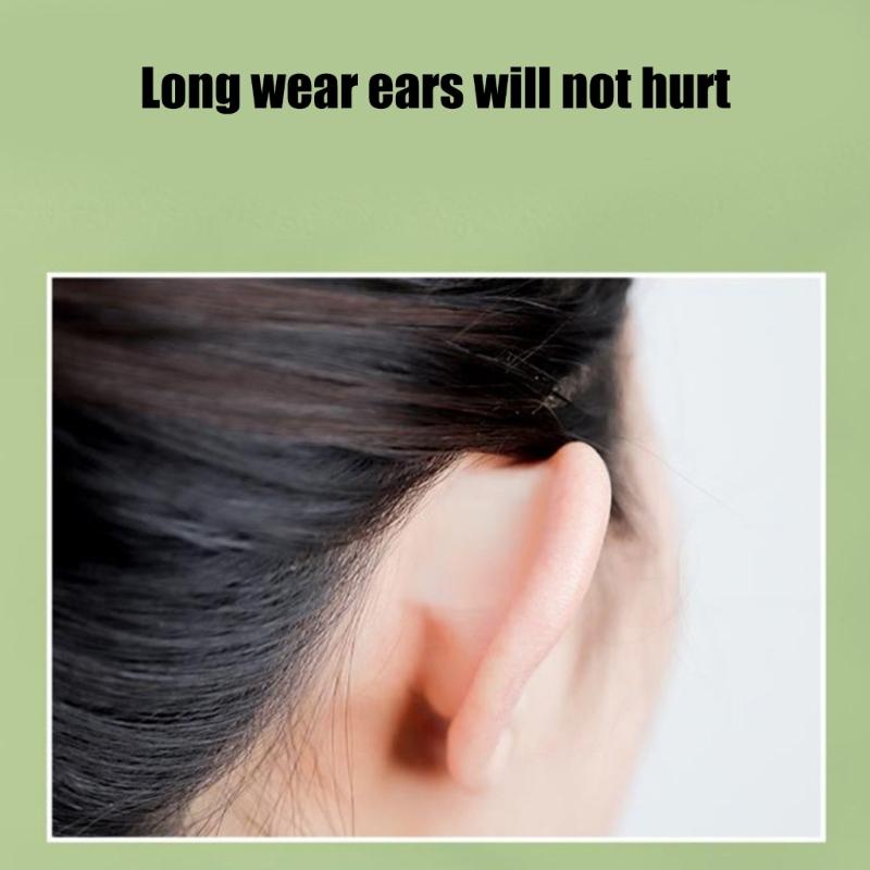 Elf Ear Stickers,Cosmetic Ear Patches to Create V-shaped Face,Earlobe Support Patches Easy to Use for Womens Ear Corrector