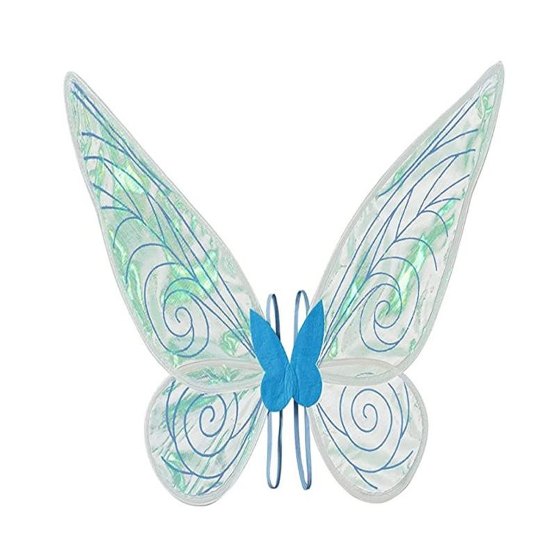 Slavnostní večírek oslnivé motýlí křídlo Halloweenská víla kostýmová rekvizita