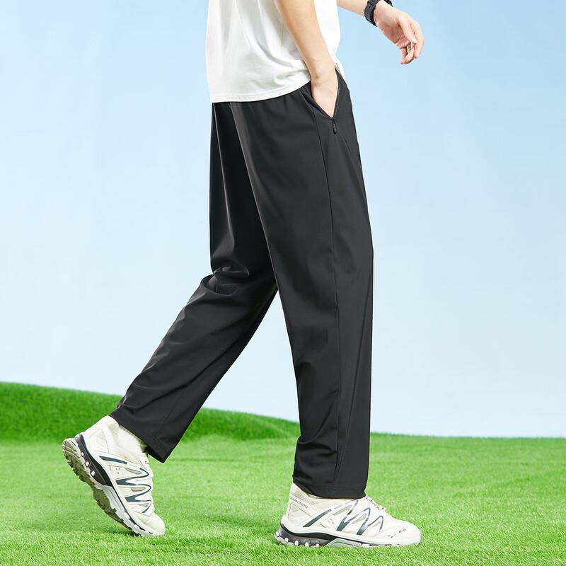 JEEP Men's Ice Silk Straight-Leg Casual Pants