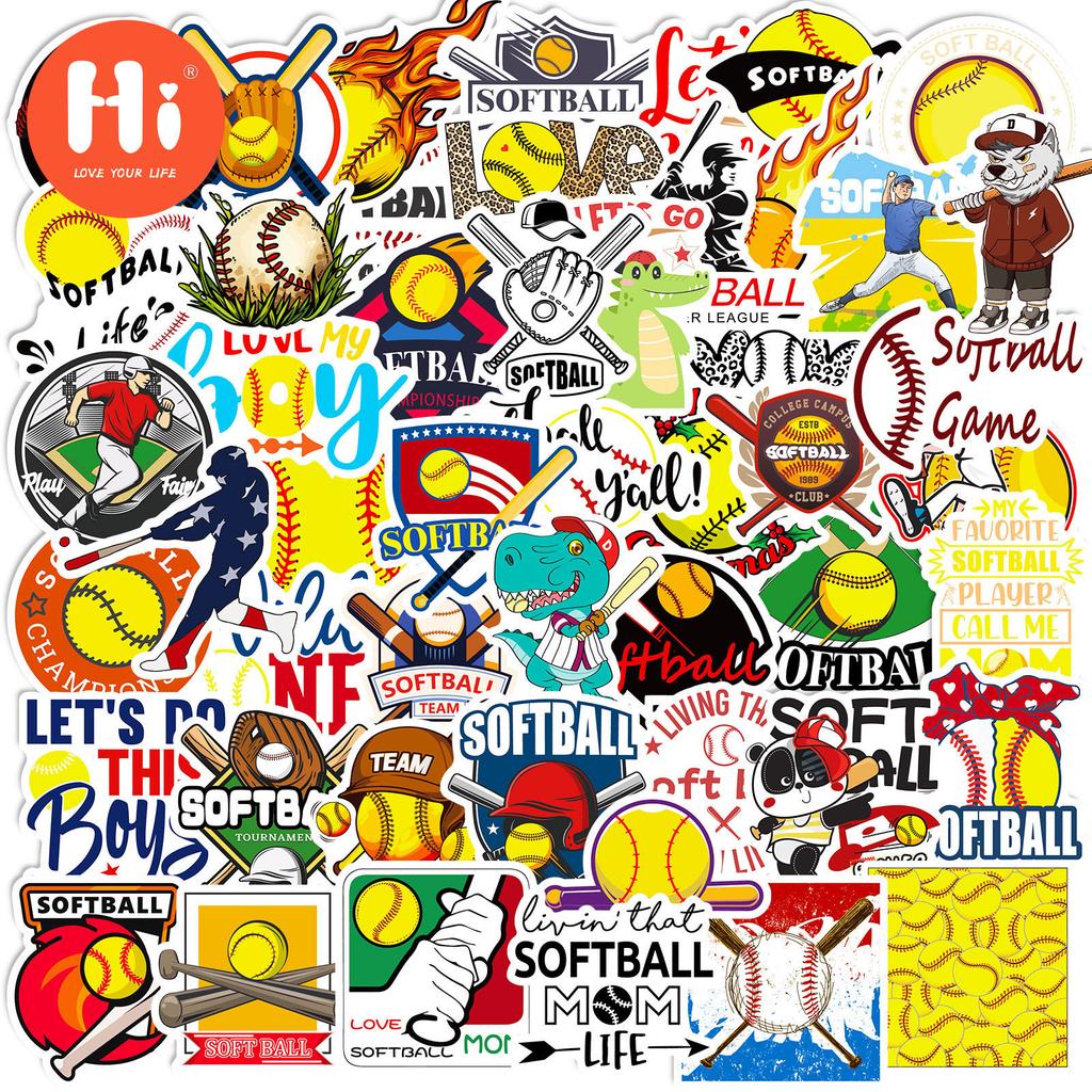 Nouveaux autocollants mignons pour ordinateur portable et téléphone portable, 50 pièces