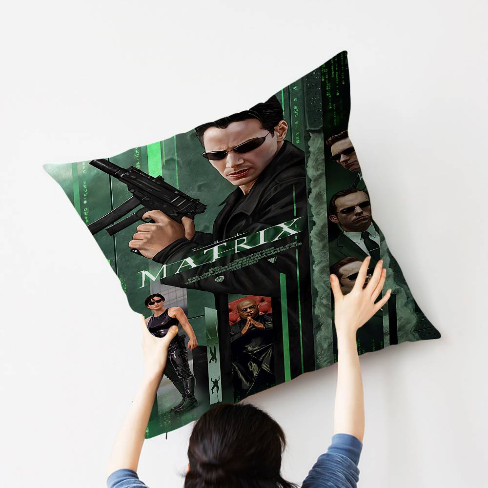 1pc The Matrix Cushion Cover Pillow Cover Decor Pillowcase Printed Cushion Case for Couch