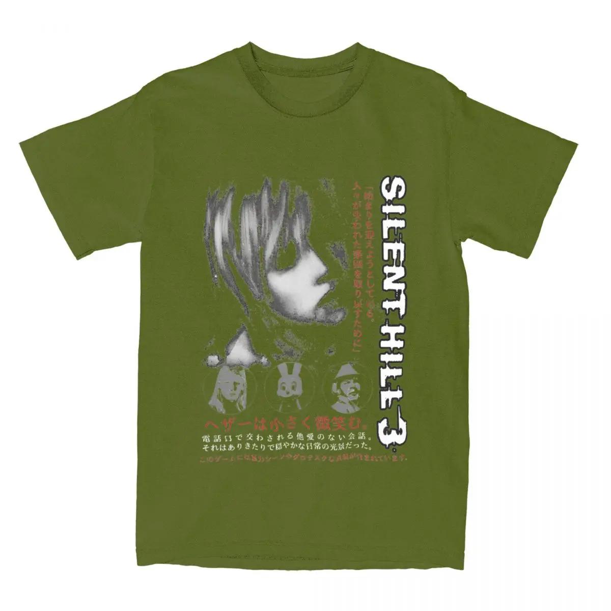 Новинка Хоррор Игра Silent Hill 3 Футболка Мужская Женская Хлопок Меланж Мейсон Футболки Рубашка Летняя Одежда 4XL