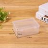 Clear Plastic Toy Parts Storage Box, Rectangular and Square Containers for Sorting