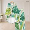 Women Plus Size Round Neck Long Sleeve Printed High Low Top Wide Leg Pants Two Piece Set