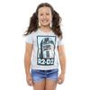 STAR WARS Childrens/Kids R2-D2 Poster Heather T-Shirt