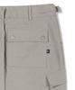 FASE F Symbol Label Cargo Pants - Light Grey
