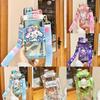 Sanrio Kuromi Plastic Water Cup With Straw And Leak Proof Seal For Kids And Teens