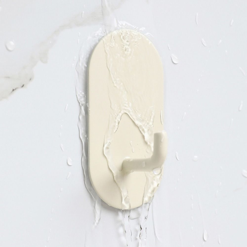 Waterproof Wall Hook Punch Free Clothes Hats Holder Durable Self-adhesive Hook  Key