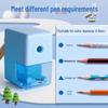 Automatic & Manual Pencil Sharpener for Kids – Morning Light Lead Feed & Retract