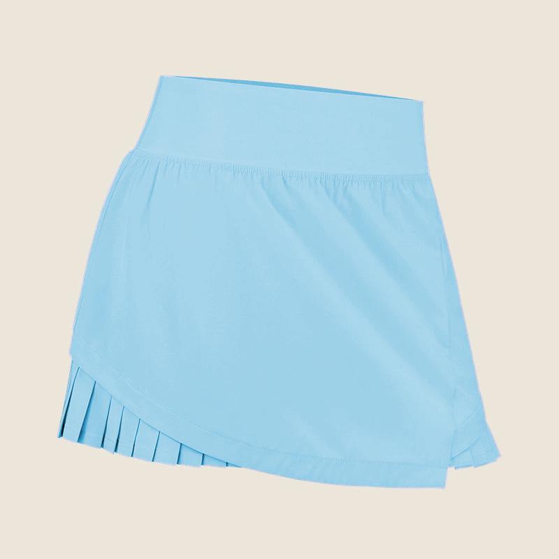 

Женский эластичный быстросохнущий юбка-шорты для йоги: Легкий, Защищающий от просвечивания для танцев и фитнеса M