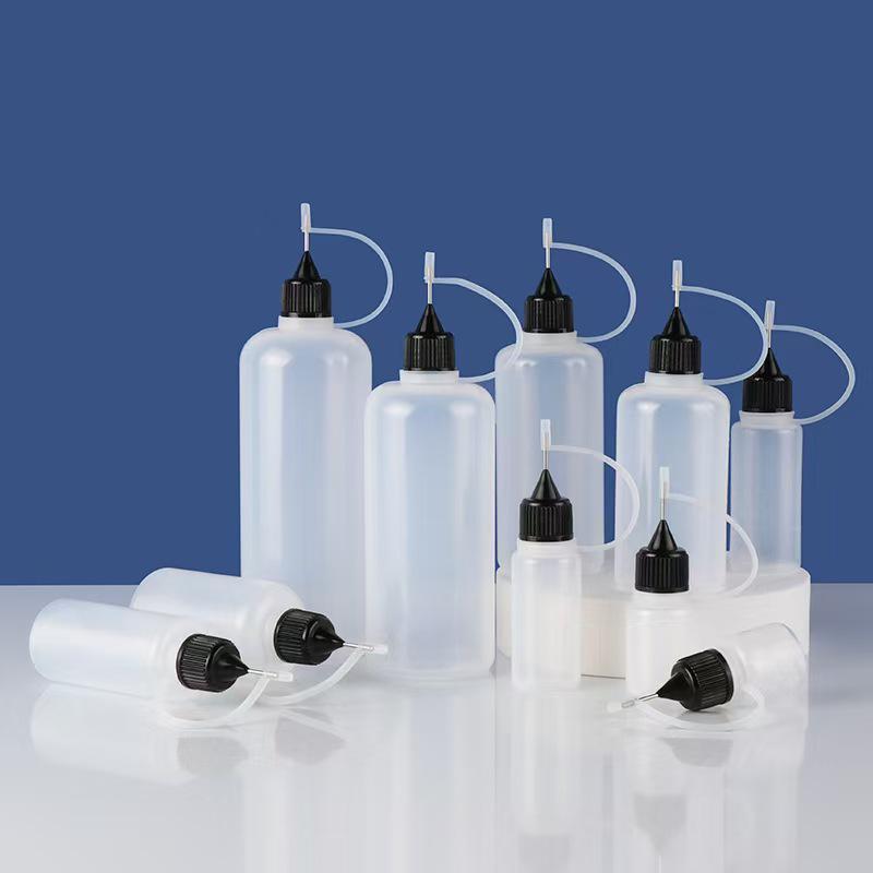 20ml LDPE Needle Tip Squeeze Bottle for Tattoo Ink/E-liquid - Light-proof, Soft, Plastic, Empty Tube