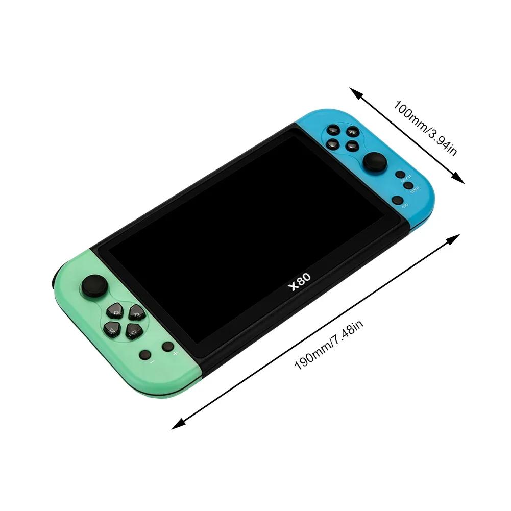

Retro Video Game Console Player 7inch TFT Screen Portable Handheld Video Game 20000+Games Pocket Games Console for Kids Child