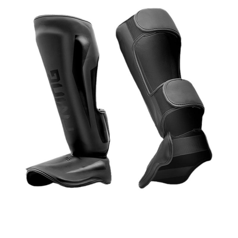 Youth & Adult MMA Taekwondo Muay Thai Shin, Calf & Foot Guards for Training
