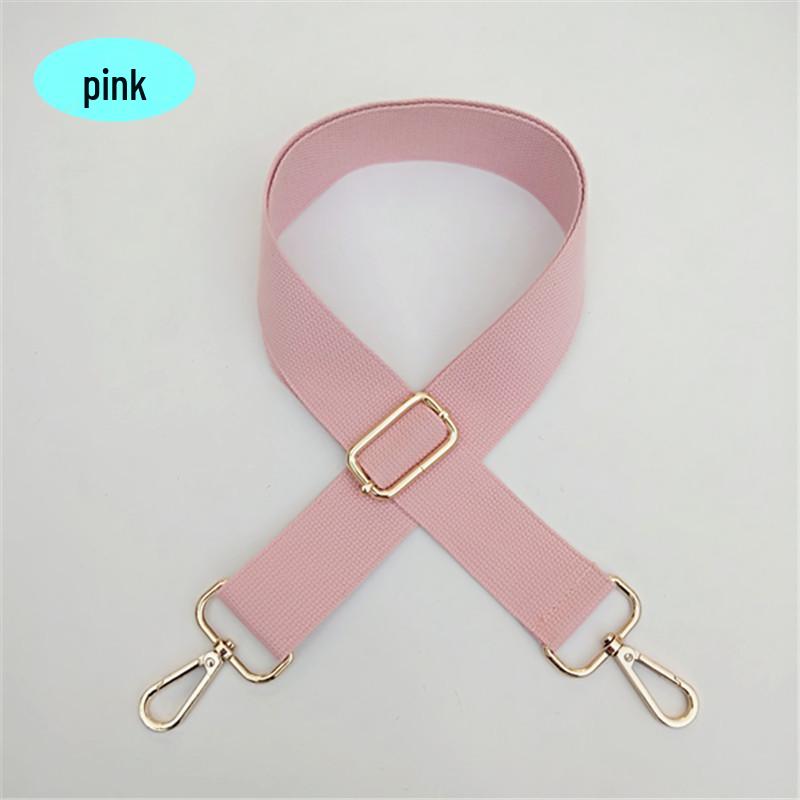 Adjustable Solid Color Crossbody Bag Strap - Unisex, Load-Reducing Shoulder Strap for Bags and School Bags