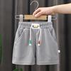 Summer Boys Shorts Candy Color Beach Shorts for Kids Casual Elastic Waist Children Short Pants Sport Clothing Outwear