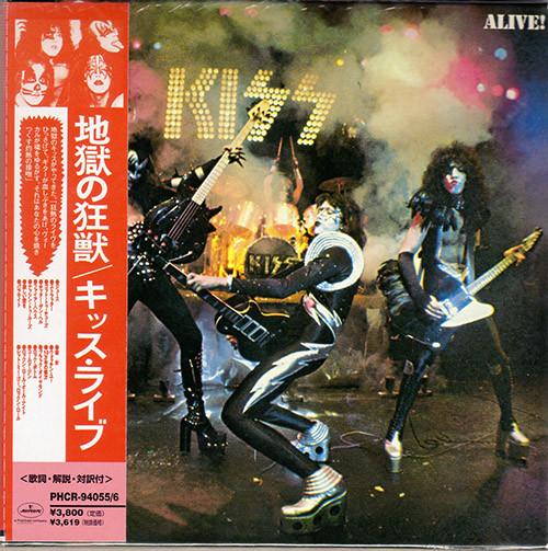 

CD KISS - Alive! PHCR94055 Mercury 1998 Япония Рок Б/У