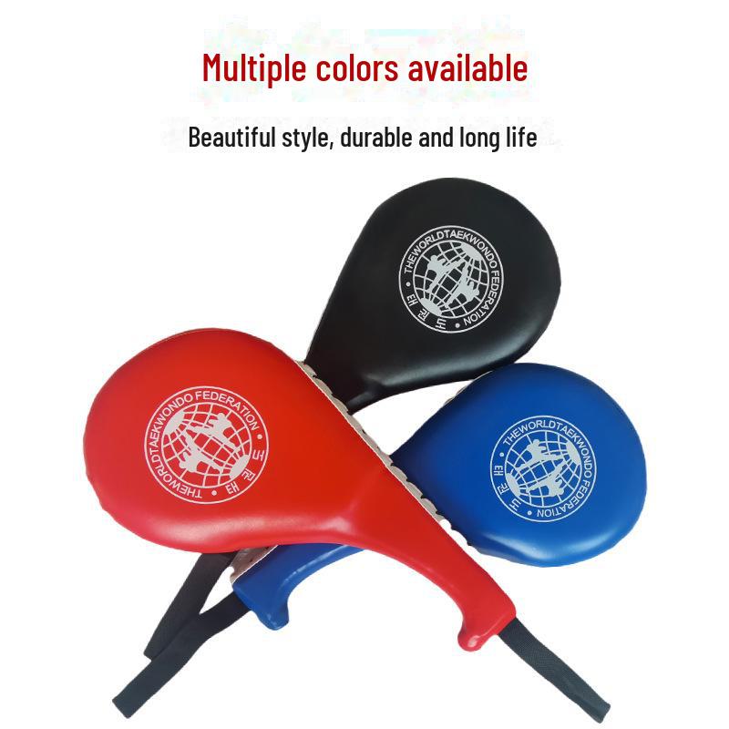 Taekwondo PU Handheld Target - Children's & Adult Kicking Pad for Fitness Training
