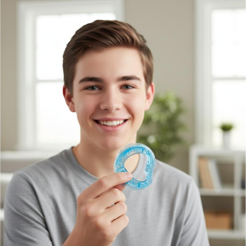 Sleep Aid Dental Mouth Guard for Bruxism and Snoring Support Custom Fit for Teeth Grinding at Night