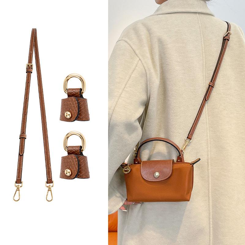 Tasche Lederriemen Universite Mini Tasche Schulterriemen Grau Mini Tasche Stanzfreie Modifikation Zubehör