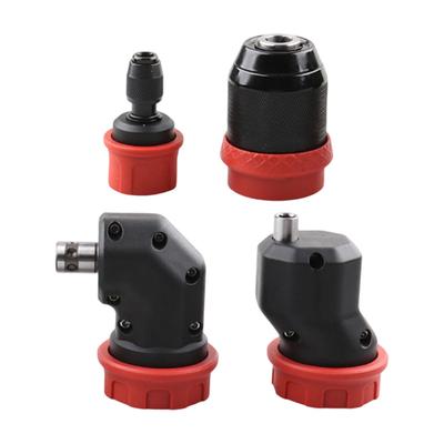 Borstlös borrchuck Snabbkoppling för 6,35 mm bits Användning med sladd och batteri