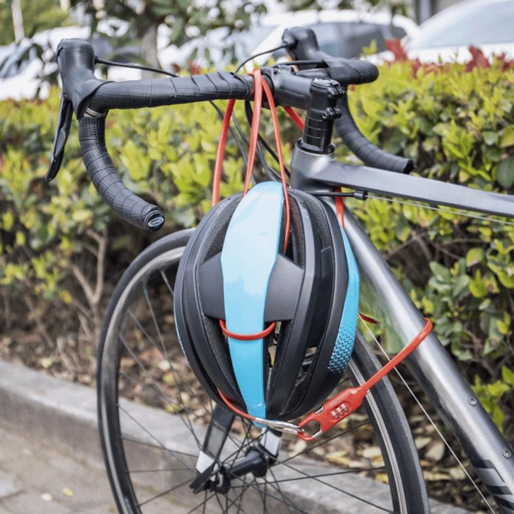 High Strength Bicycle Password Lock 150cm Length Anti-theft Bike Lock  Helmet Lock