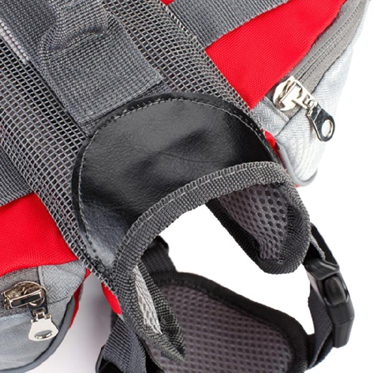Dog Pack Backpack with Handle Large Self-Carrier Adjustable BackPack Saddle Bag