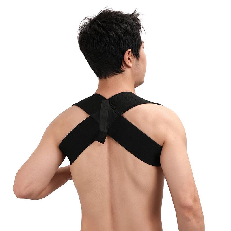 

Корректирующий и тренировочный ремень для плеч для поддержки осанки и жима лежа Medium