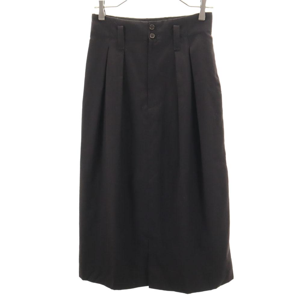 ISSEY MIYAKE 80s Made in Japan Vintage Brush Tag Long skirt M Dark brown Women Used