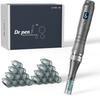 M8 Microneedling Stamp Pen with 20 Different Microneedle Micro Needle Skin Care, Rechargeable Mesotherapy Skin Care Kit MTS Beauty Salon Device
