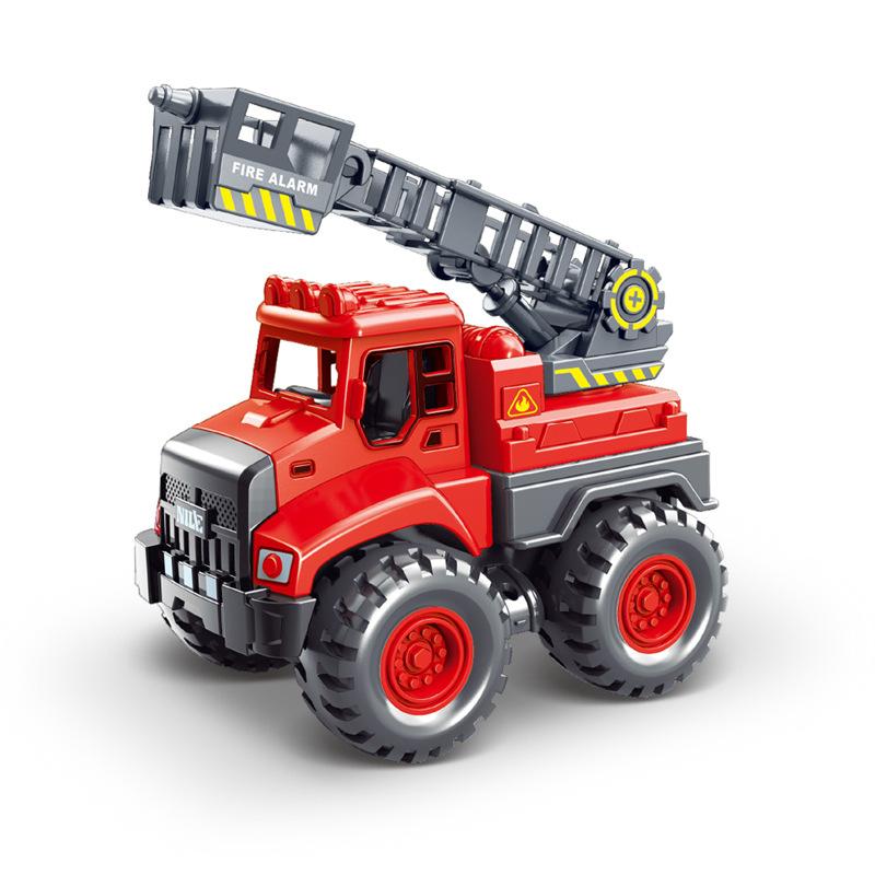 

Truck Fire Childrens Toy Cloud Ladder Inertia Mechanism Coordination Imagination Cloud Ladder