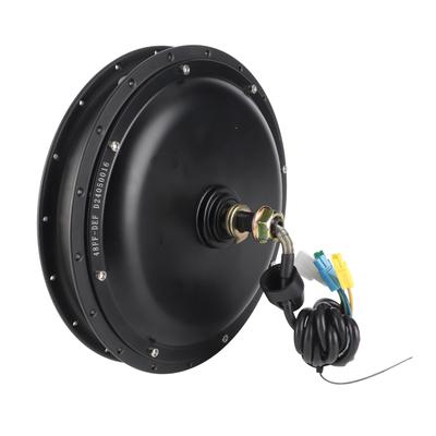 Motore per Mozzo a Ingranaggi Senza Spazzole per Ruota Anteriore di Bicicletta 48V 1000W Kit di Conversione per Bicicletta Elettrica per Veicoli Elettrici