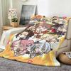 Game B BanG D Dream Throw Flannel Throw Blanket Suitable for Sofa Living Room Bedroom