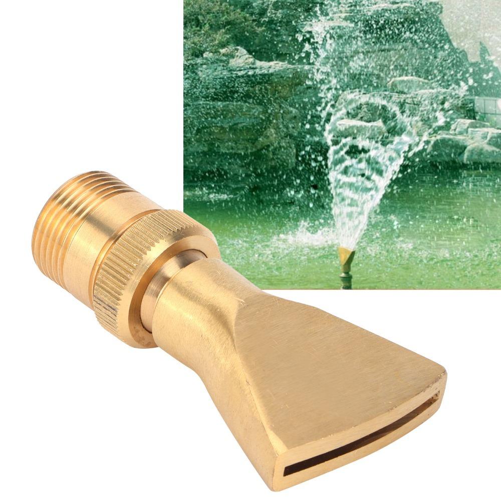 G1 Female Thread Fan Shaped Fountain Nozzle Fountain Water Nozzle  Garden Pond G1/2 to G3/4
