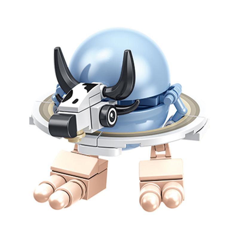 Non-Toxic Italian Brainrot Tung Tung Sahur Figures Building Block Doll Tralalero Tralala Bombardino Crocodilo Bananini Block Model Toy