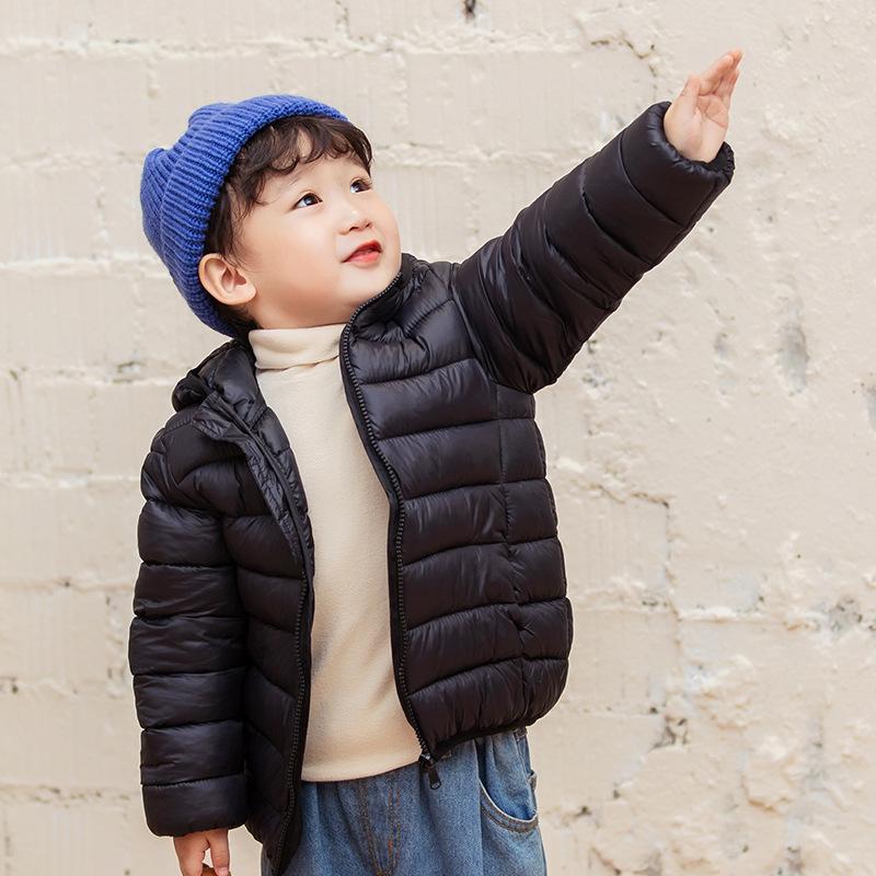 Children's Lightweight Down Cotton Jacket - Unisex Winter Coat for Kids and Babies