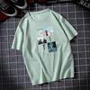 City 8 Colors Plus Size Men Short Sleeves Cotton T-shirt Casual Loose Tee