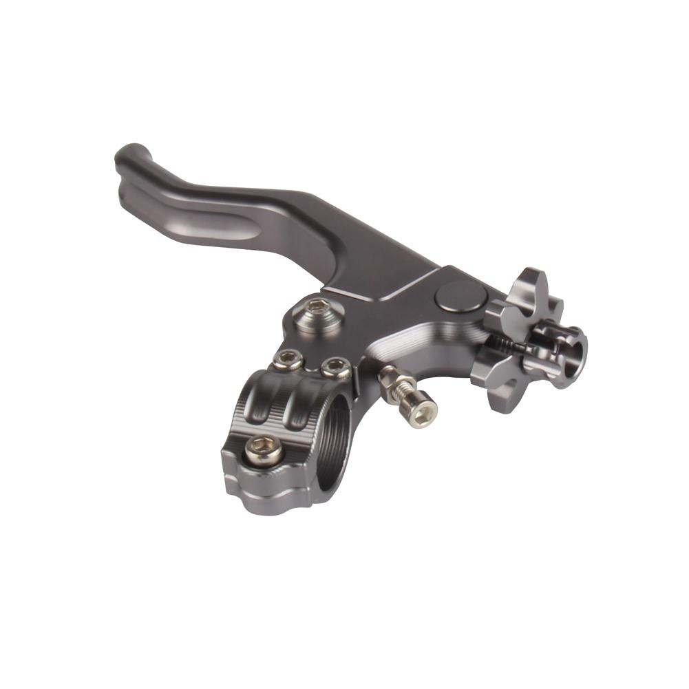 7/8" 22mm Motorcycle Short Stunt Clutch Lever For Suzuki RM85 RM125 RM250 RMZ250 RMZ450 RMX250R RMX250S DRZ400R DRZ400S DR250R