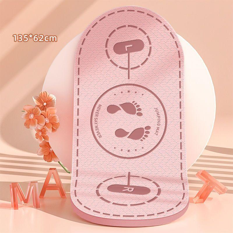 

Толстый коврик для йоги из ТПЭ, скакалка, аэробика, йога, фитнес, амортизирующий противоскользящий коврик, детский спортивный танцевальный коврик, бесшумный экологически чистый коврик Thickness 10mm