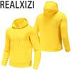 Solid Color Fleece Hoodies Men Women Long Sleeve Sweaters Loose Casual Hoodie Round Neck Sweatshirts Bottom Shirts Pullovers
