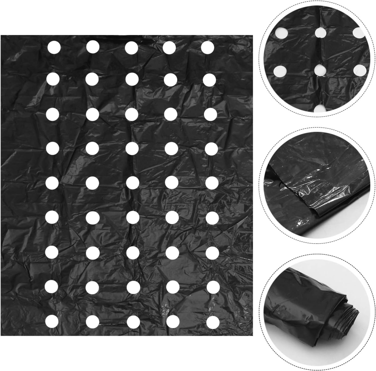 

Agricultural Weed Control Fabric0.95m×50mPerforated Plastic Heavy Duty Weed Barrier for Vegetable Greenhouses