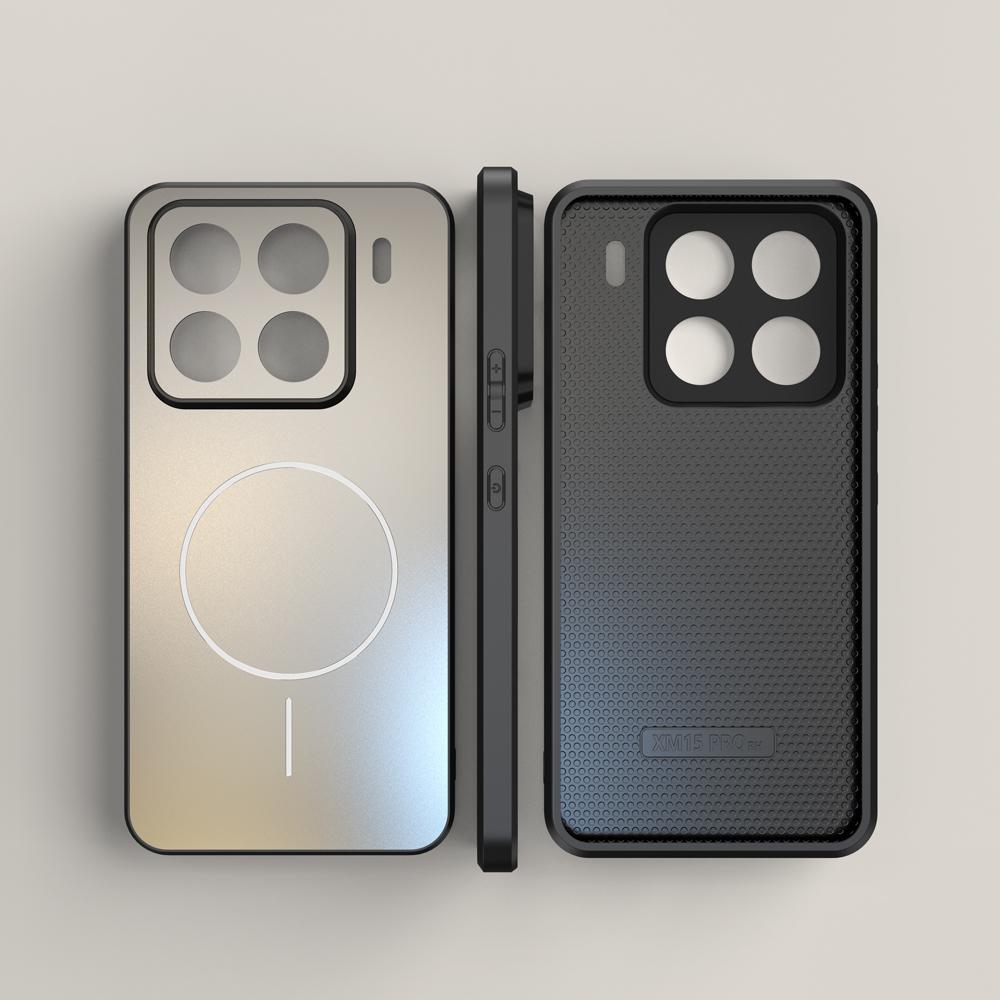 Magnetic Matte Phone Case For Xiaomi Mi 15T Pro 17 Pro Max Mi 15 Ultra 14 14T Pro For Magsafe Protection Shockproof Cover Bumper