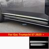 For Gac Trumpchi S7 2025 + Car Styling Door Side Molding Skirt Edge Body Trim Protector Decoration Accessories Exterior Sticker