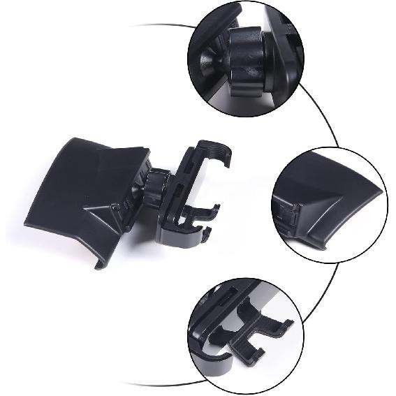 HAPPYHORSE Car Phone Mount Compatible with Toyot@ Tundra/Sequoia 2007-2013 Central Control Navigation Cell Phone Holder Dash Clip Dash Panel Mobile