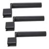 3Pcs Guitar String Winder Pin Peg Puller Tool Accessory Set Kit for Electric Acoustic UkuleleBlack