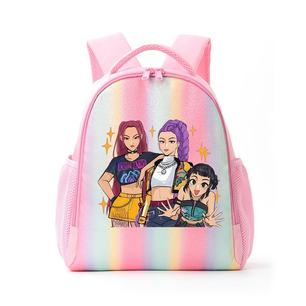Hexenjäger Kinderrucksack Grundschüler Regenbogen Schultasche Kinderrucksack Reise Leichter Freizeitrucksack