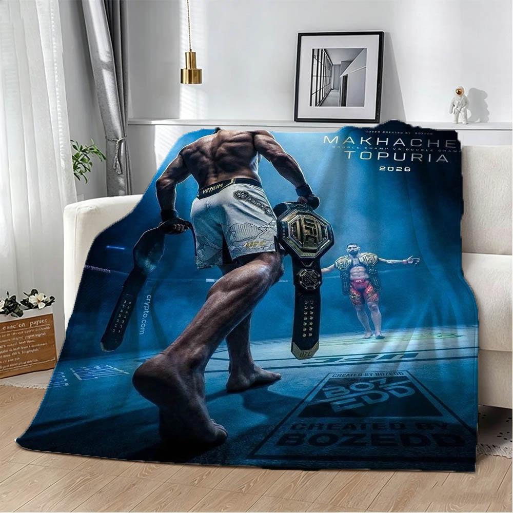 2026 U-Ultimate Fighting Championship C-Conor Flannel Blanket Soft Throw Blanket Art For Home Decor Bed Sofa Picnic Fans Gifts